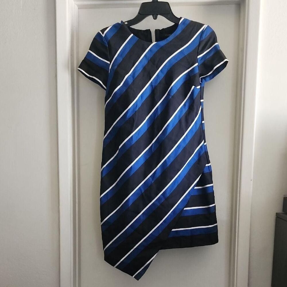 Cynthia Steffe Women's Blue and Black Dress - Picture 4 of 8
